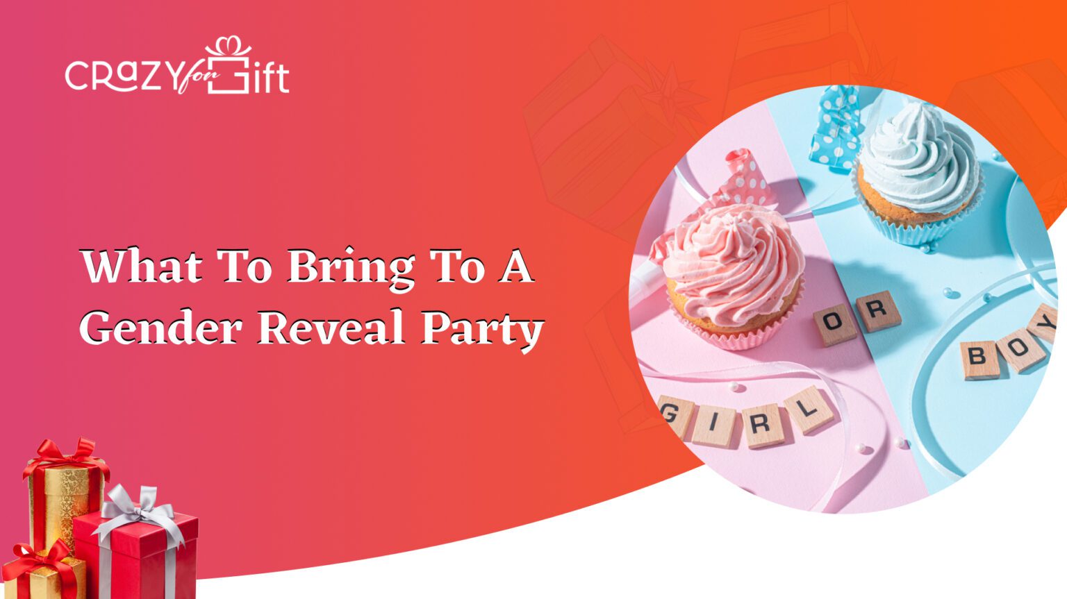 What to Bring to A Gender Reveal Party